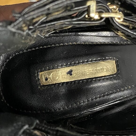 BCBGeneration Women's Black Ankle Strap Pumps Sz 7M - Picture 9 of 10